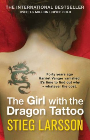  crime thrillers, the first of which is The Girl With The Dragon Tattoo.